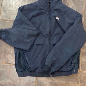Figs Women's Navy Windbreaker